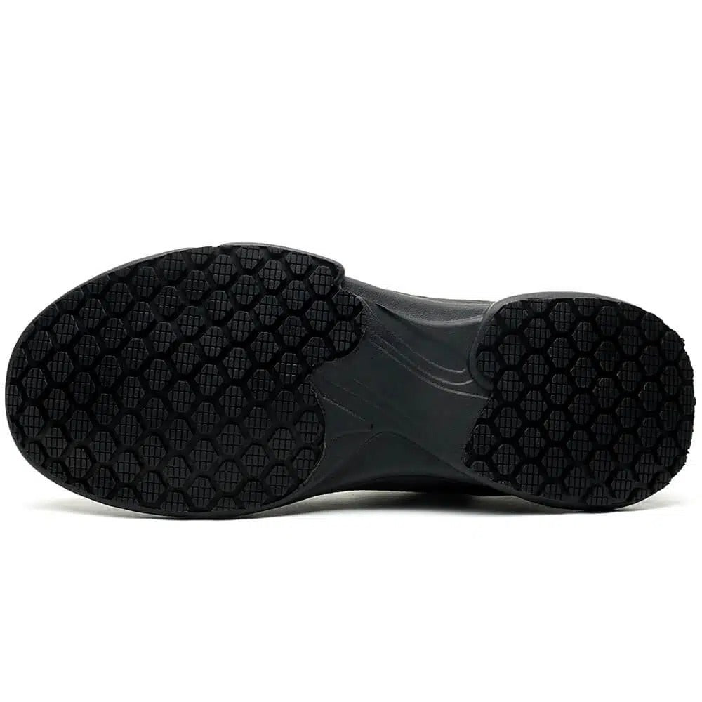 Non Slip Waterproof Comfortable Black Shoes