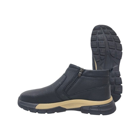 Men's Mid-Top Boots With Zip
