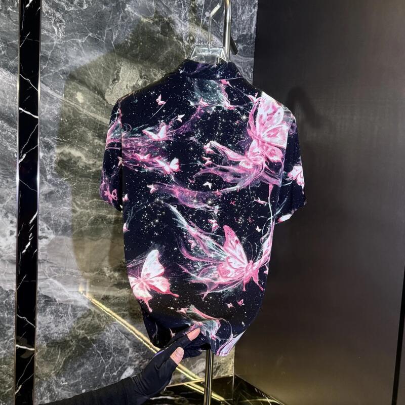 Dream Butterfly Men's Short Sleeve Shirt