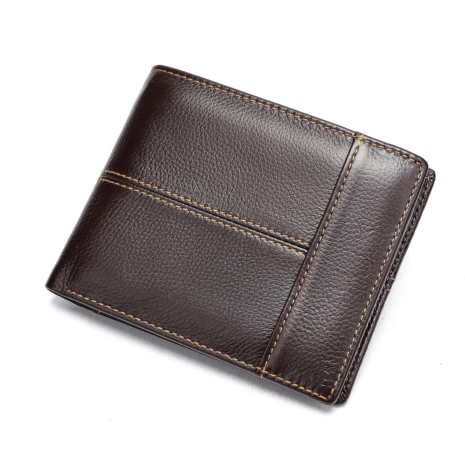 Men's Anti-Theft Leather Multi-Card Wallet