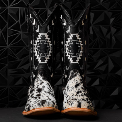 Genuine Cowhide Boots - Cutter Toe