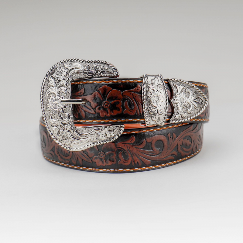 Retro Three-Dimensional Pattern Belt