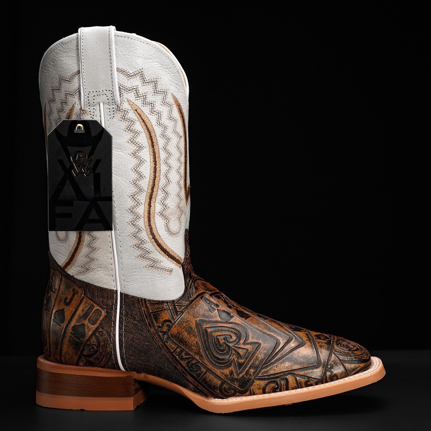 The Gambler” – Men's Square Toe Boots
