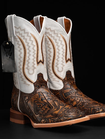 The Gambler” – Men's Square Toe Boots