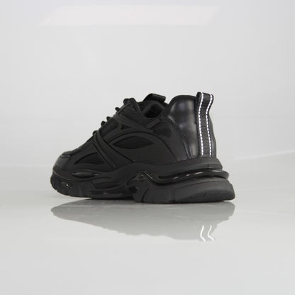 Men's Black Height-increasing Sneakers