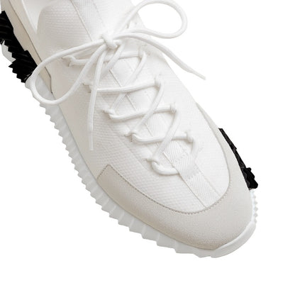 H White Slip-on Casual Sneakers
