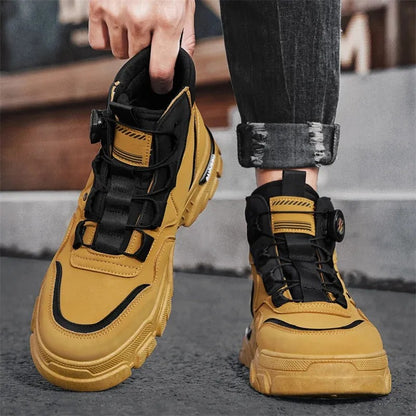 British Style Men's Motorcycle Boots