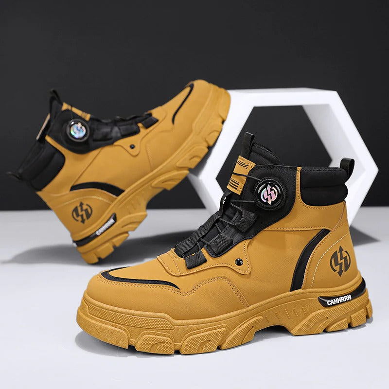 British Style Men's Motorcycle Boots