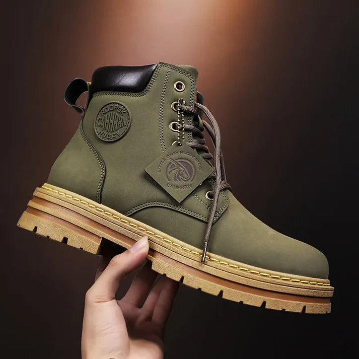 Motorcycle Ankle Military Boots For Men