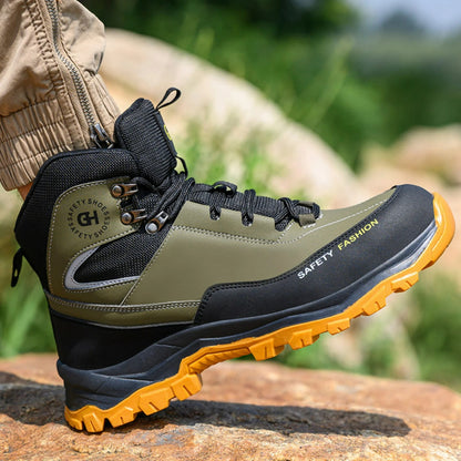 Men's Safety Steel Toe Work Boots