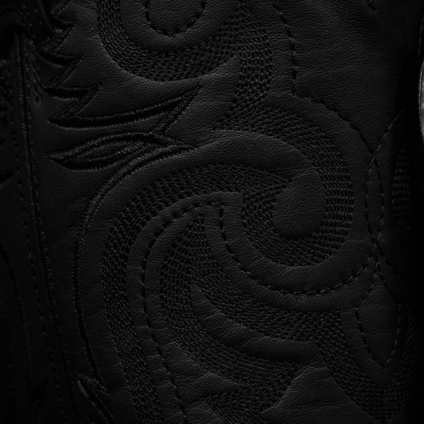 “The Gambler” Matte Black – Square Toe