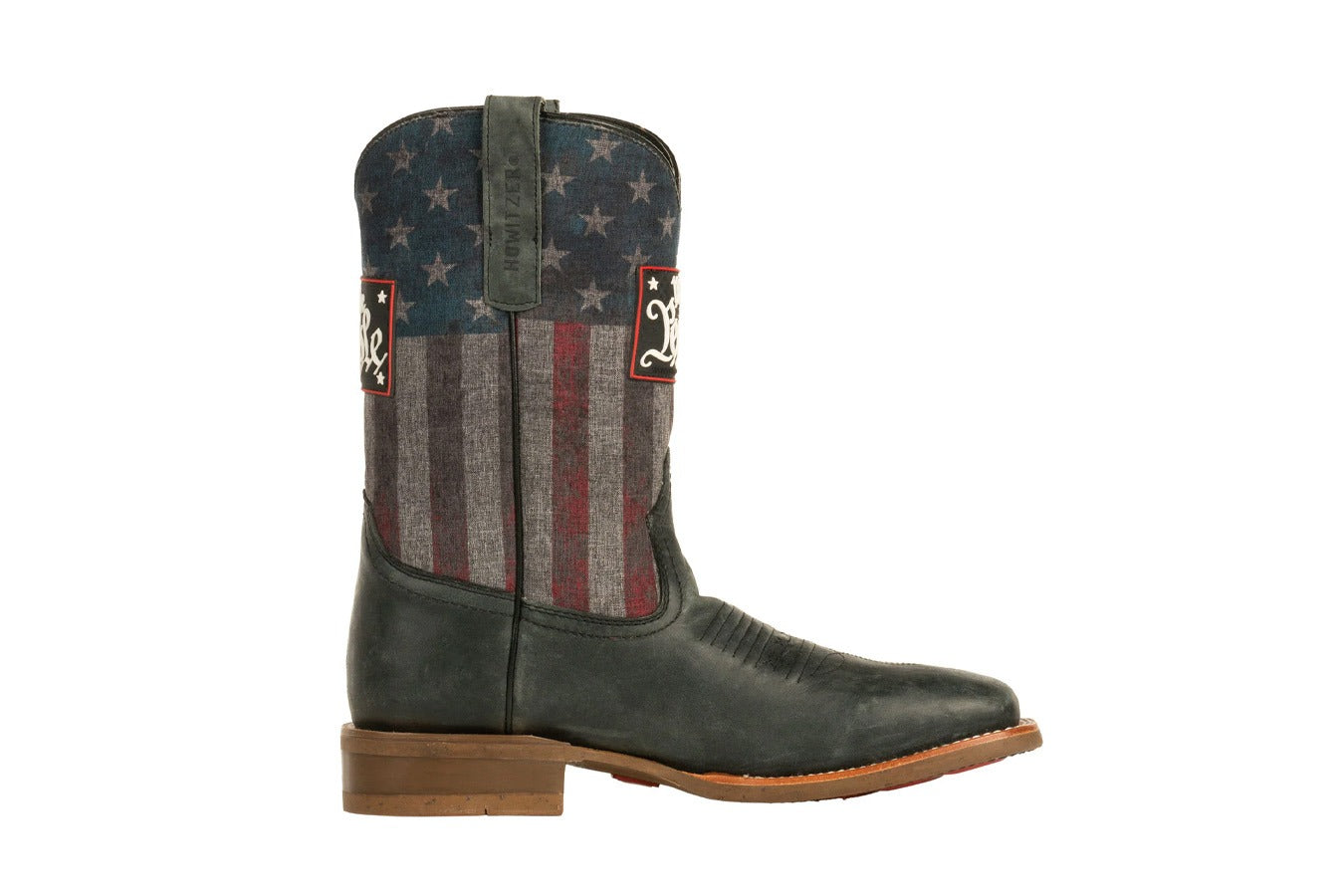 Men's American Beauty Flag Cowboy Boots
