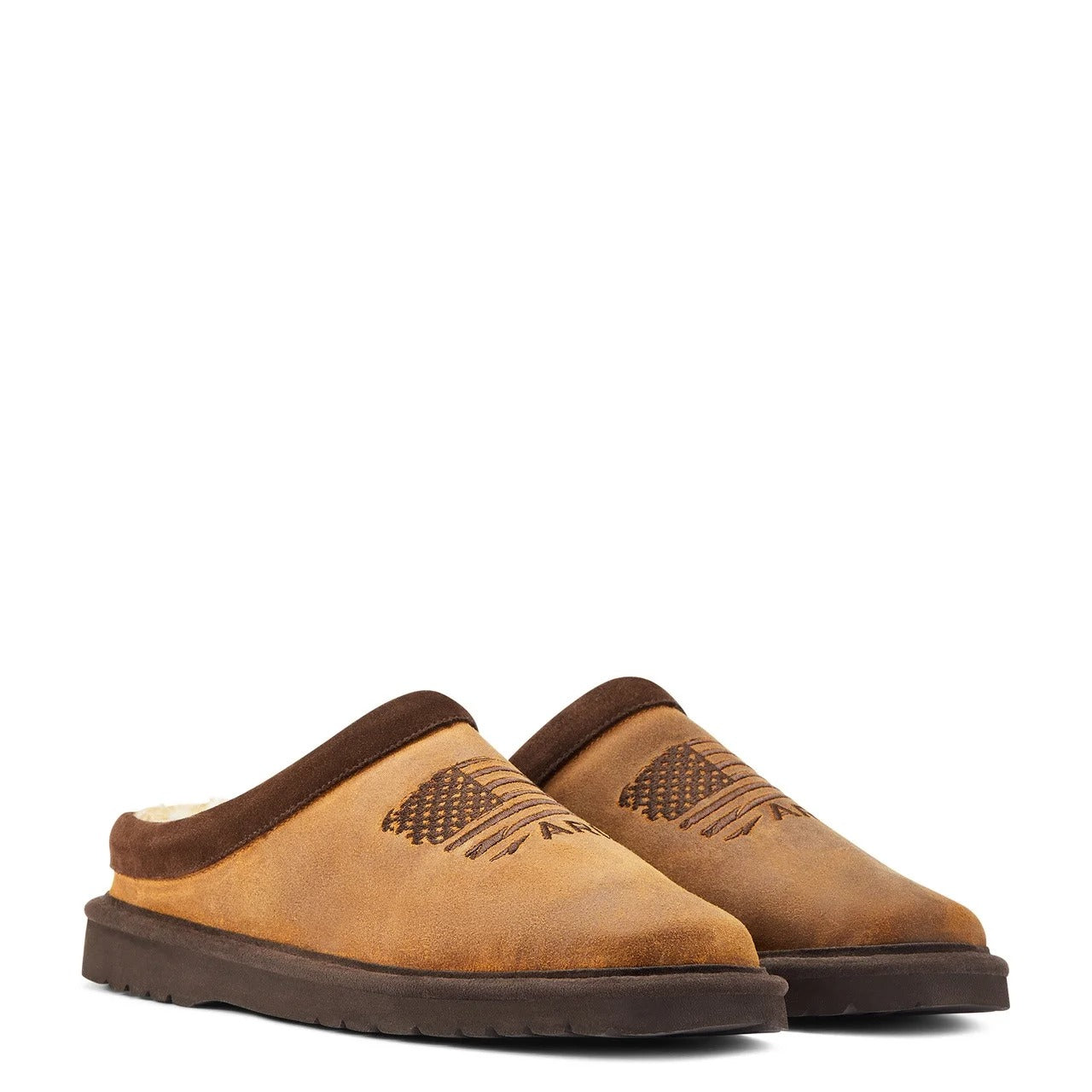 Dustry Brown Patriot Men’s Slippers