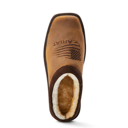 Dustry Brown Patriot Men’s Slippers