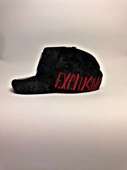 Exclusive Phantom Diamond Black Commander Cap