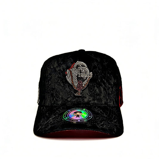 Exclusive Phantom Diamond Black Commander Cap