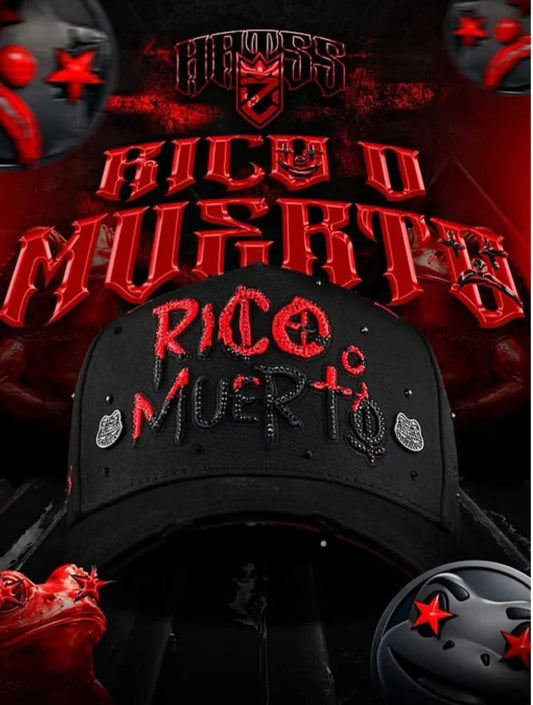 Rico & Muerto BLK Red