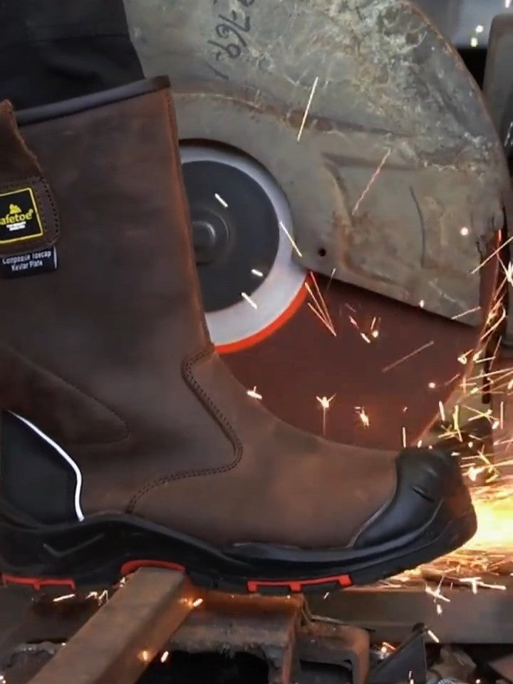 Welding Safety Boots Composite Toe Work Boots