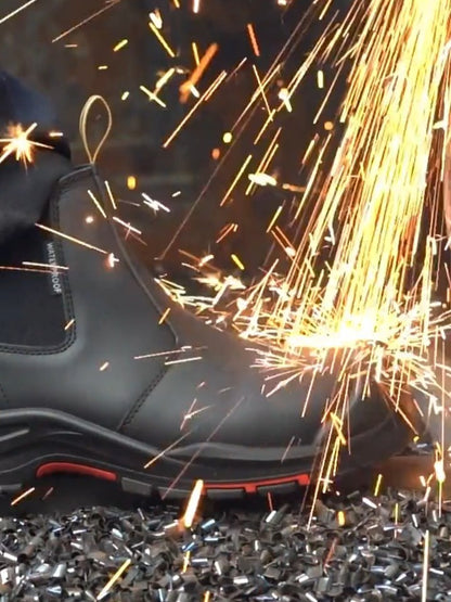 Antler NBK Black Work Boots CSA Safety Boots