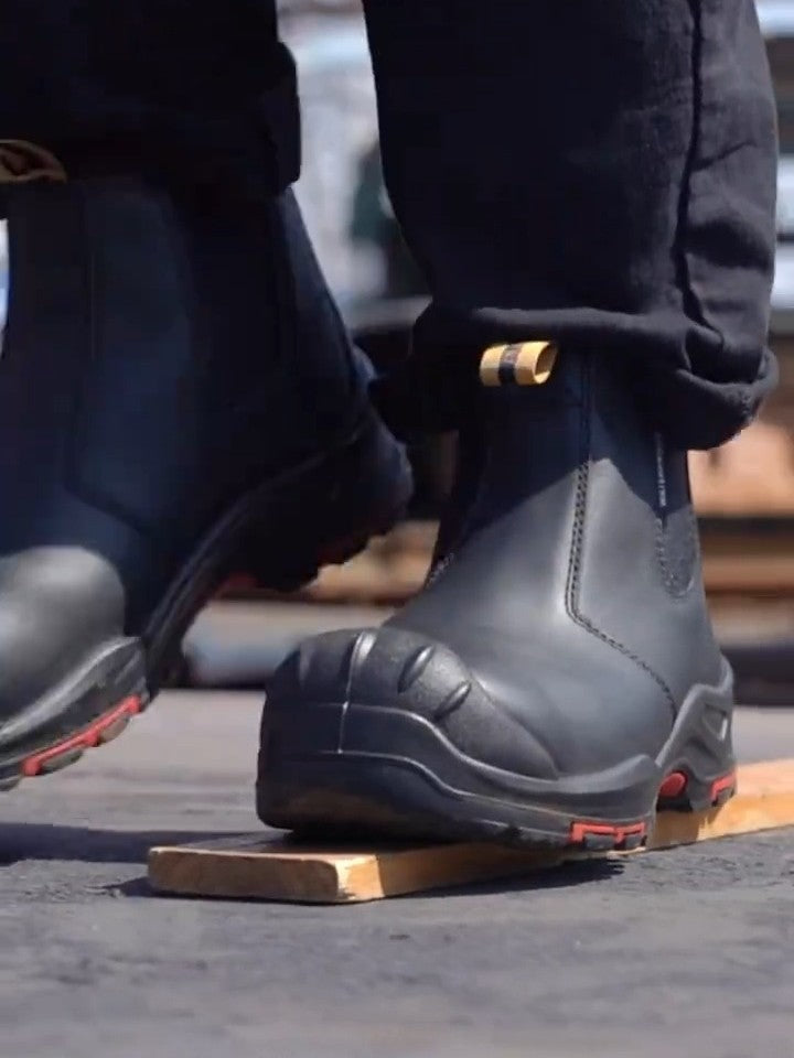 Antler NBK Black Work Boots CSA Safety Boots