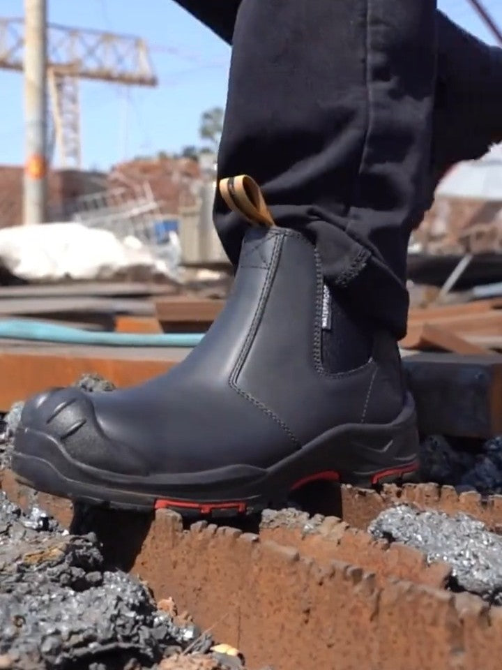 Antler NBK Black Work Boots CSA Safety Boots