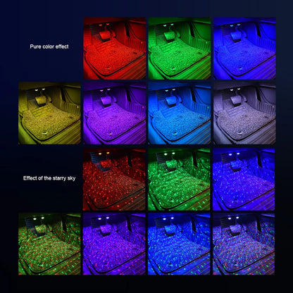 Wireless Car Interior Ambient Lights