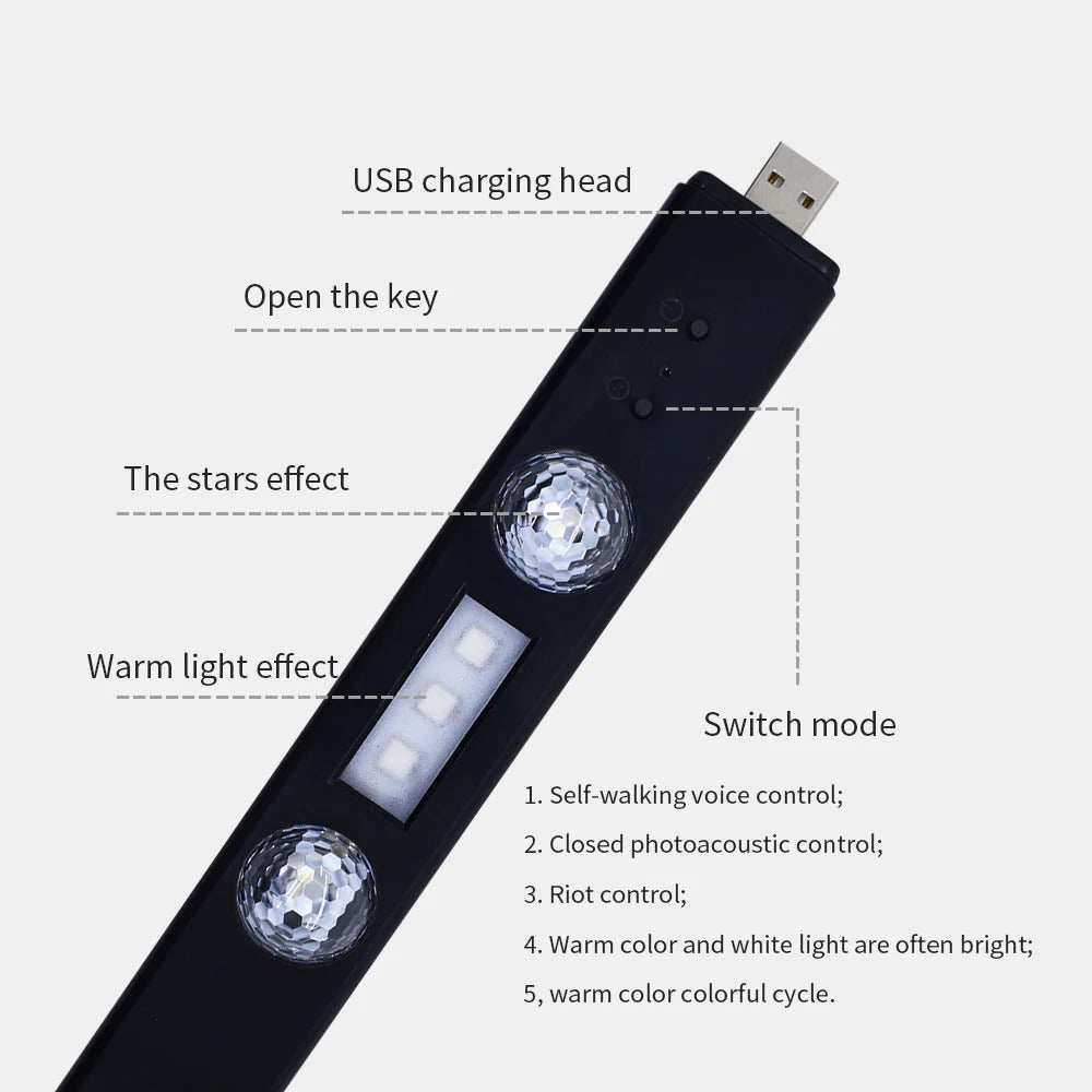 Wireless Car Interior Ambient Lights