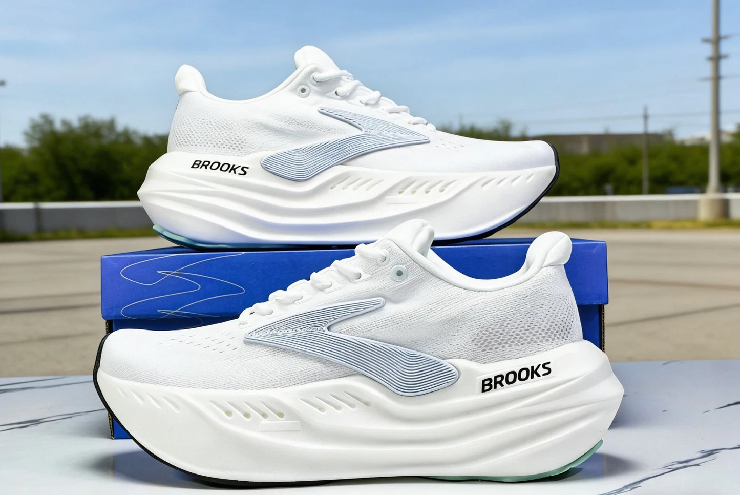 Glycerin Max White Men's sports shoes