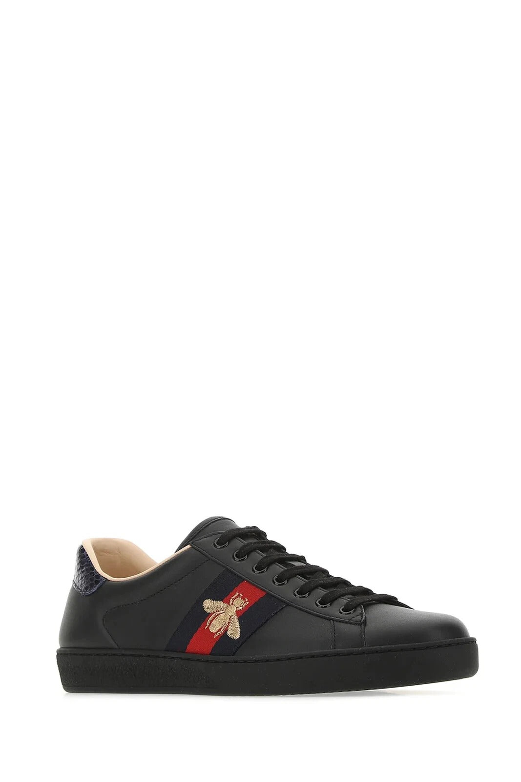 Black Ace Embroidered Sneaker