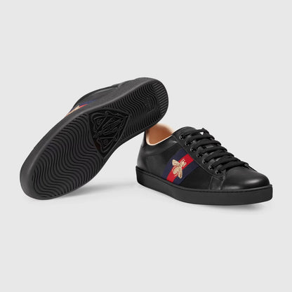 Black Ace Embroidered Sneaker