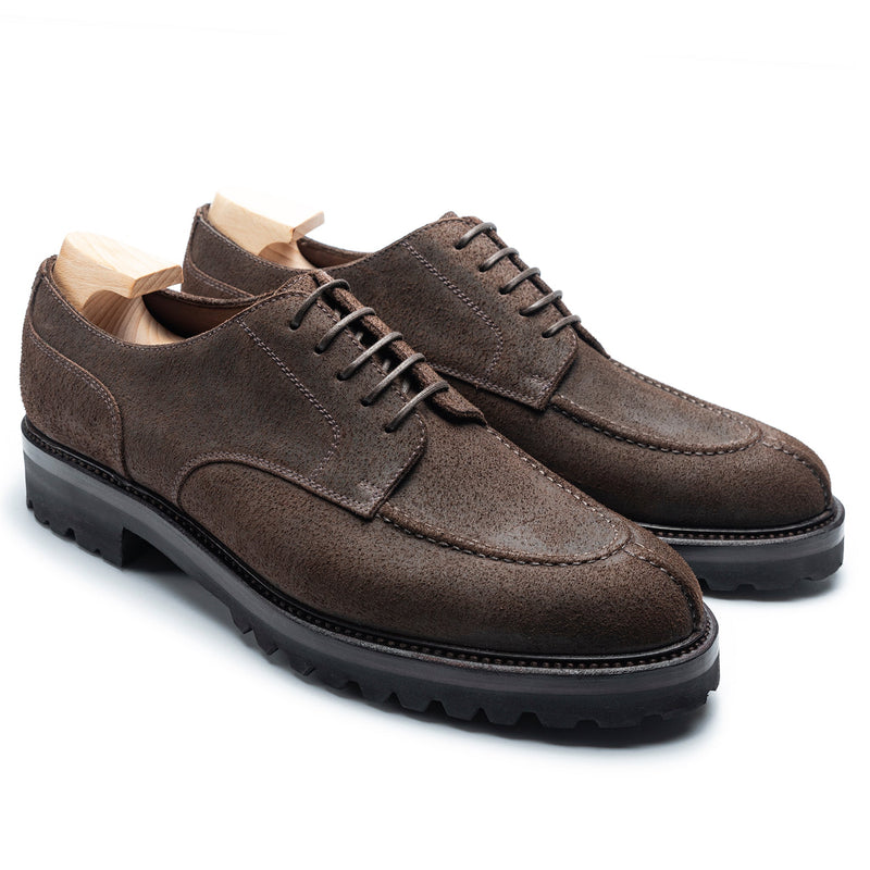 Genuine Italian Calf Leather Split-Toe Derby