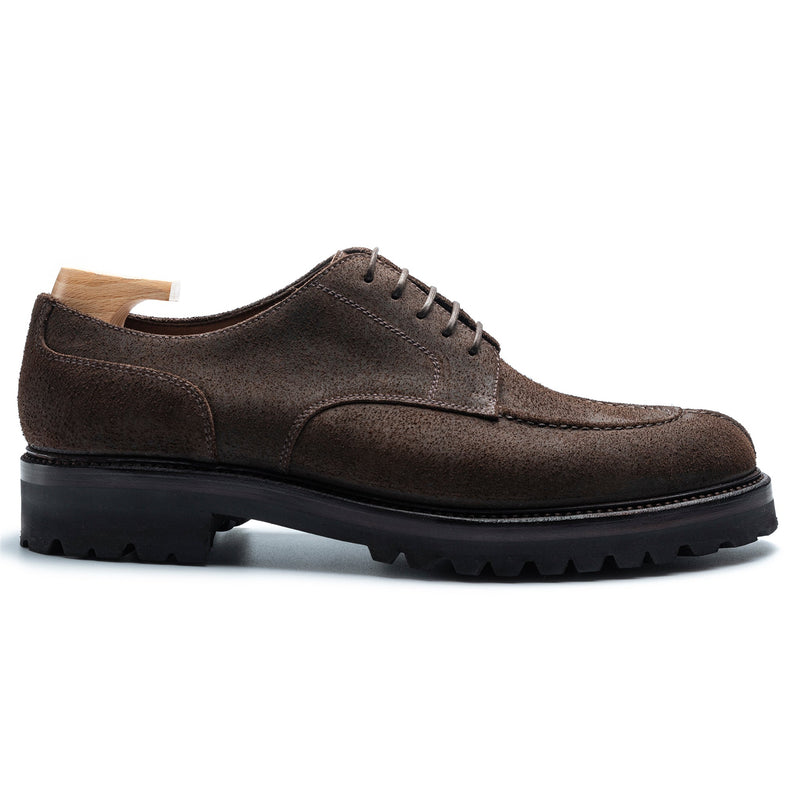 Genuine Italian Calf Leather Split-Toe Derby