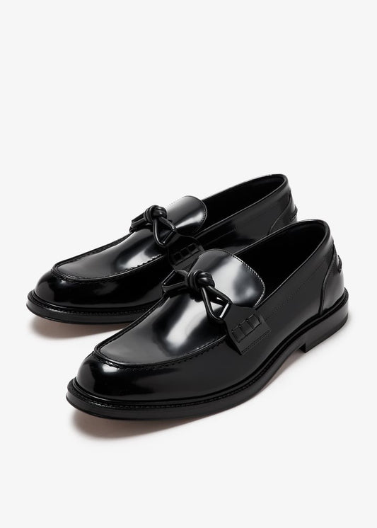 Calfskin Leather Classic Loafers