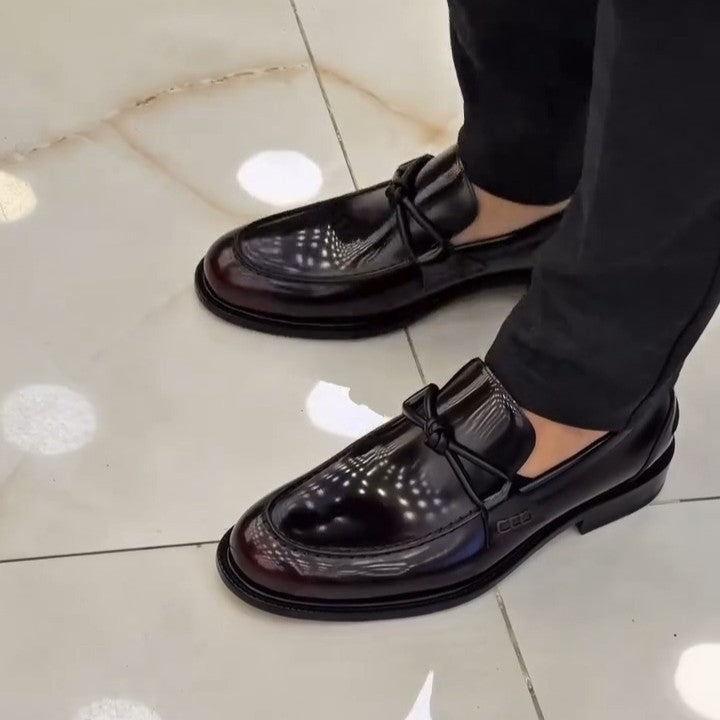 Calfskin Leather Classic Loafers