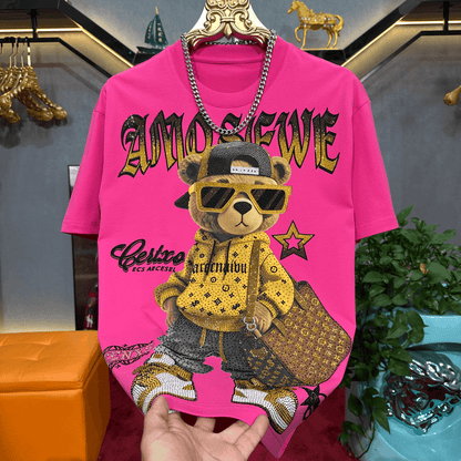 Fortune Bear Fashion T-shirt