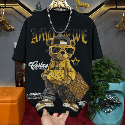 Fortune Bear Fashion T-shirt