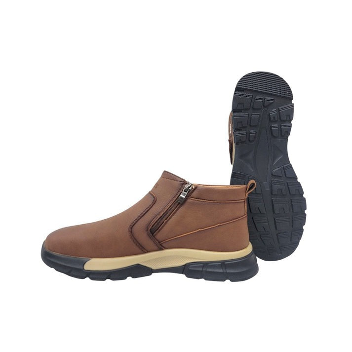 Men's Mid-Top Boots With Zip
