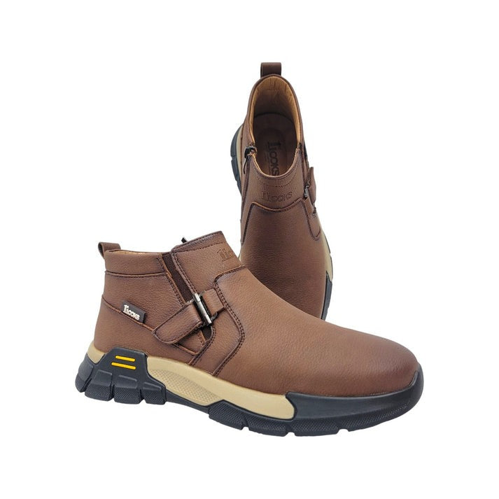 Men's Mid-Top Boots With Zip