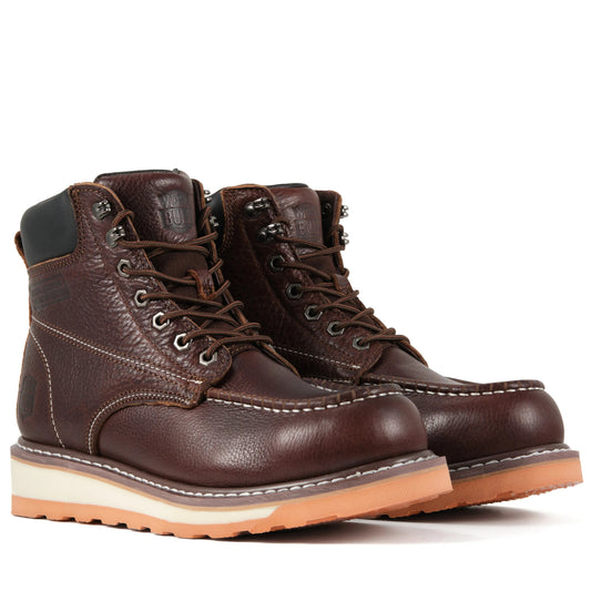 Men's Safety Thigh Soft-Toe Work Boots
