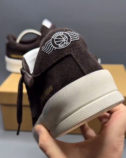 Men's Super-Star Brown Suede Sneakers