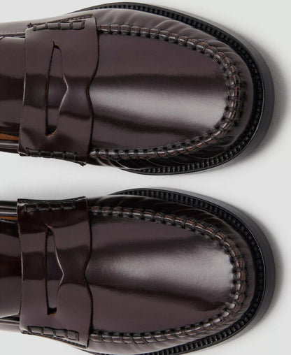 Women's Gathered Leather Moccasins