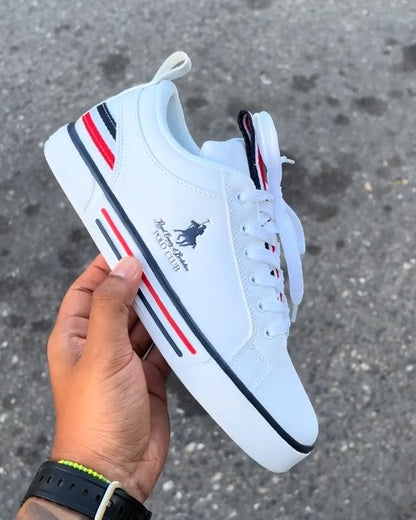 Royal Tennis Club Men's Polo White Sneakers