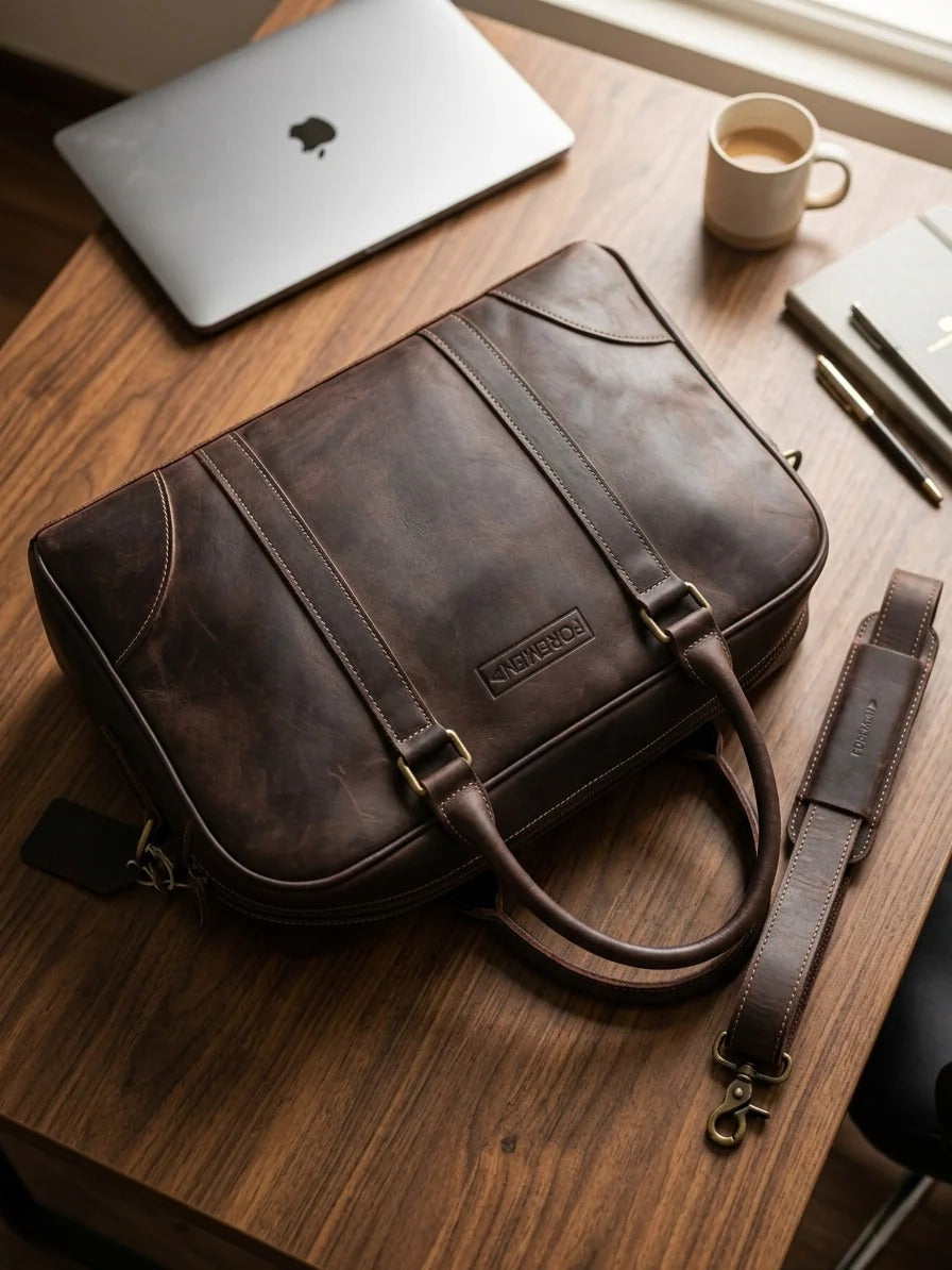 Burgundy Leather Bag