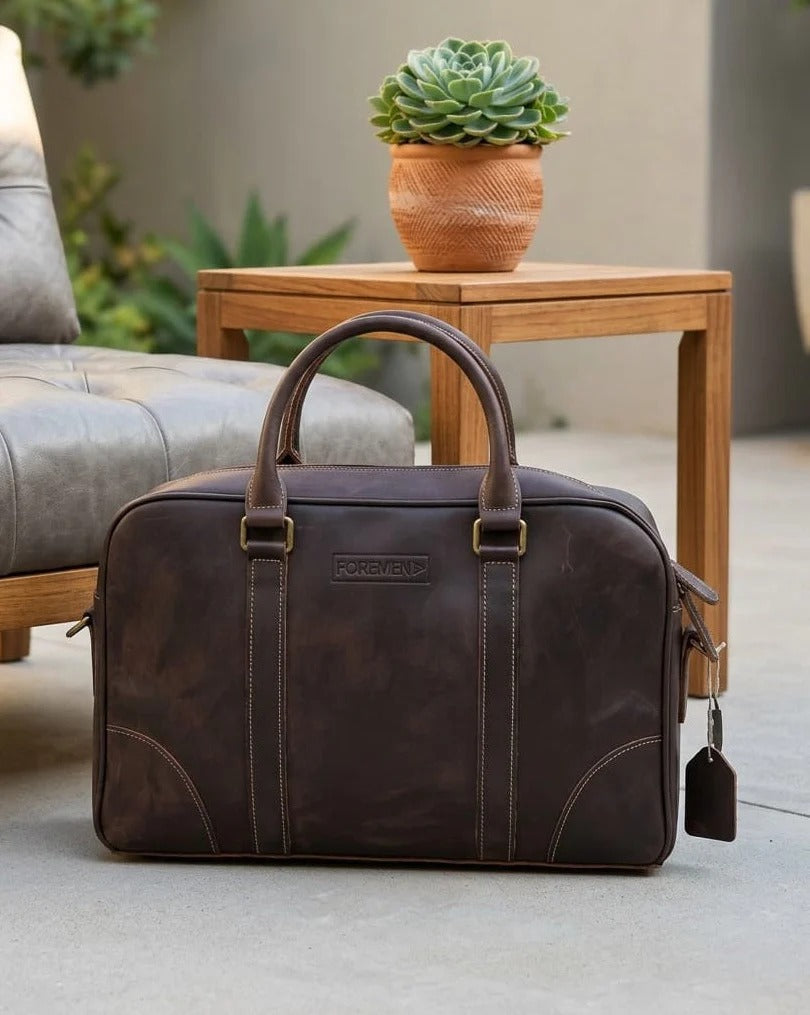 Burgundy Leather Bag