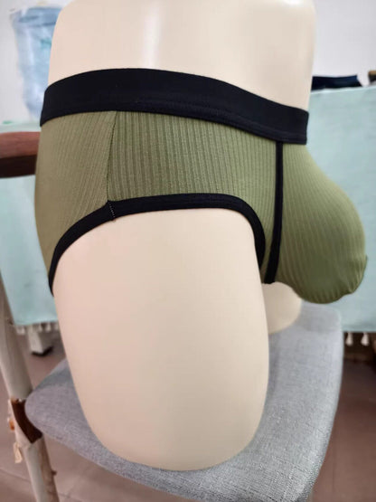 Men's Large Pouch Loose Breathable Sexy Briefs