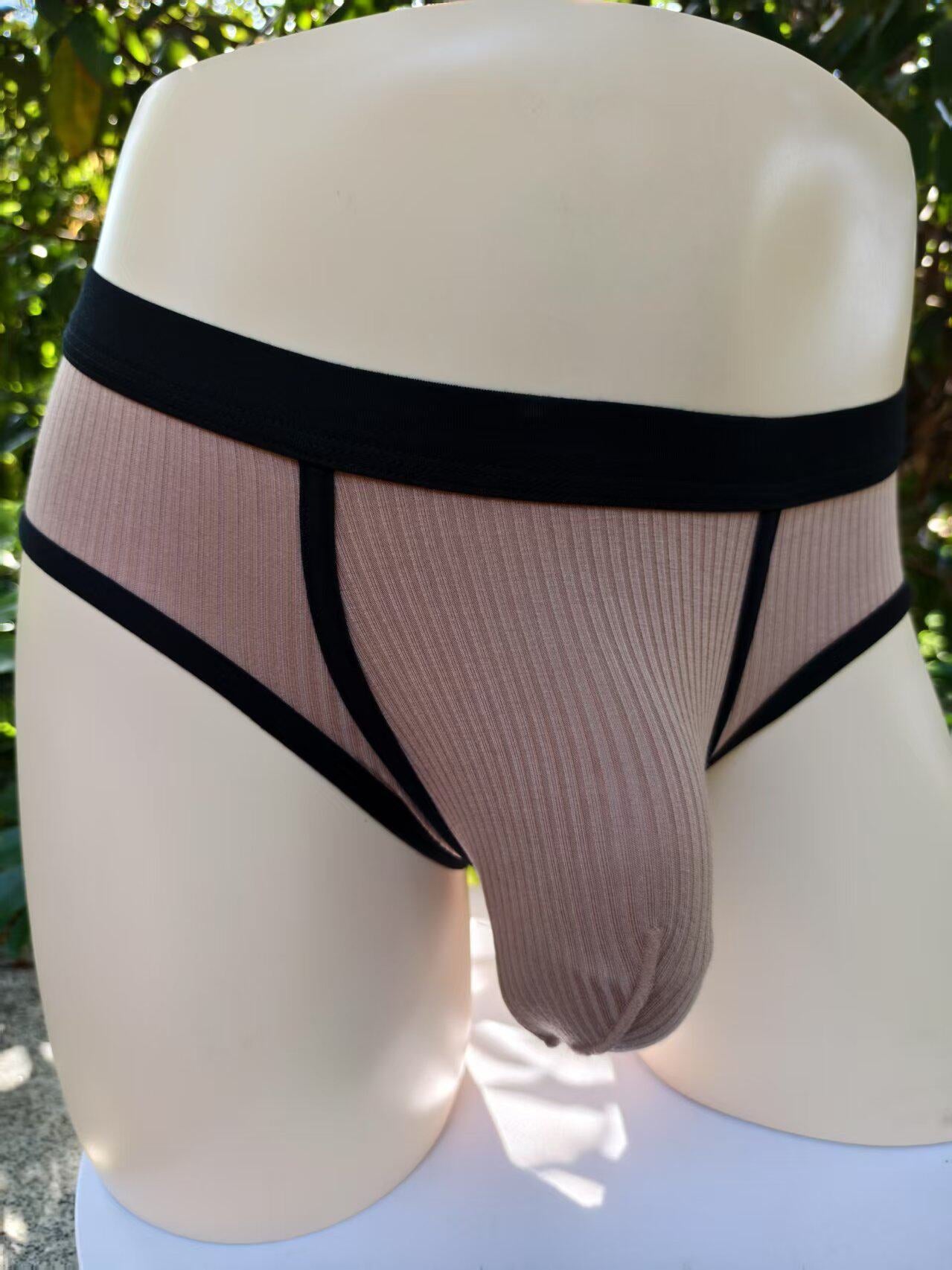 Men's Large Pouch Loose Breathable Sexy Briefs