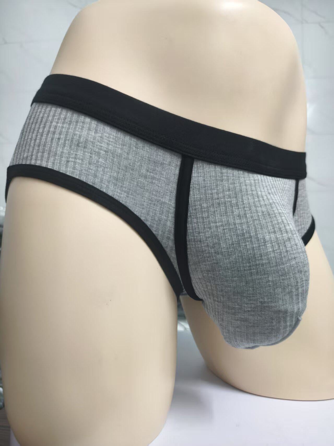 Men's Large Pouch Loose Breathable Sexy Briefs