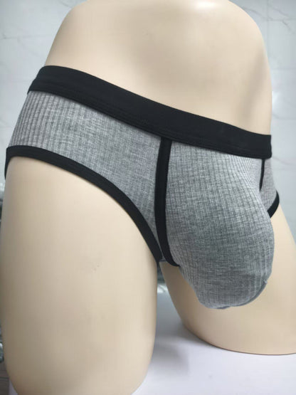 Men's Large Pouch Loose Breathable Sexy Briefs