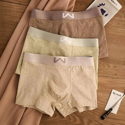 Pure Cotton Starry Sky Ice Silk Underwear