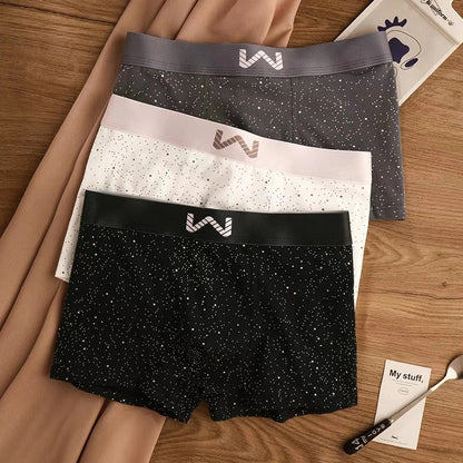 Pure Cotton Starry Sky Ice Silk Underwear